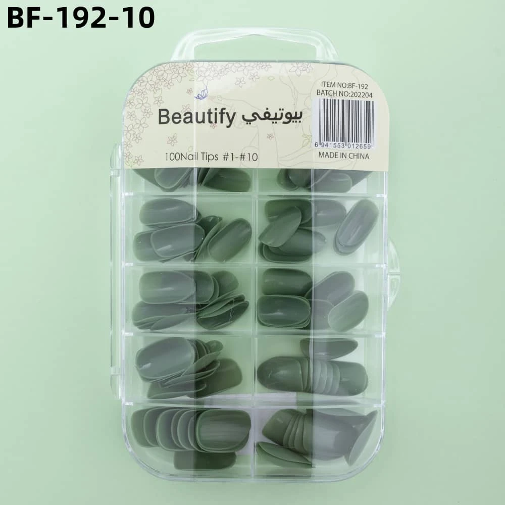 أظافر كوري ملون