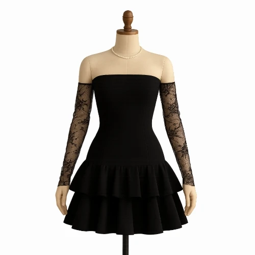 فستان أنجليكا بتصميم سهرة وانسياب أنثوي