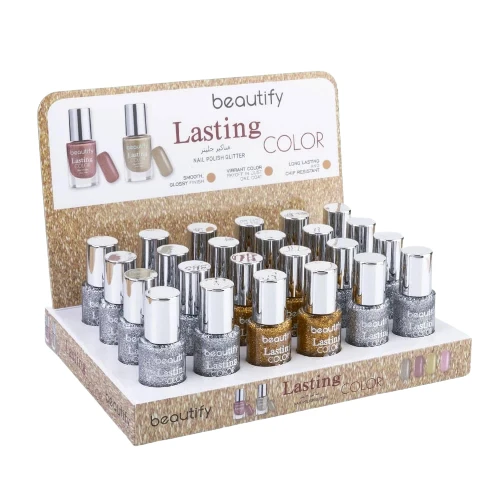 مناكير أظافر بيوتفاي لامع بثبات طويل