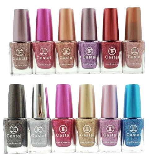 طلاء الأظافر جليتر لمعة خرافية خشن من ماركه كاستل